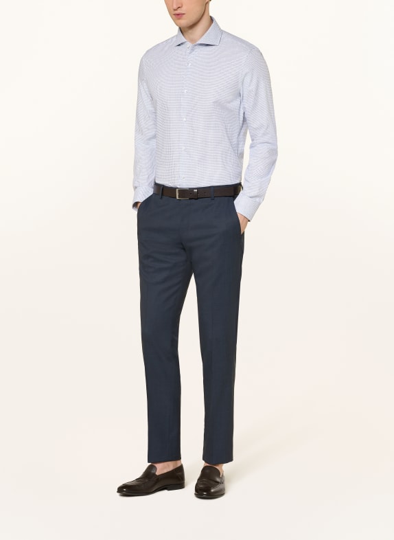 JOOP! Overhemd PARES Slim Fit BLAUW / LICHTBLAUW / WIT