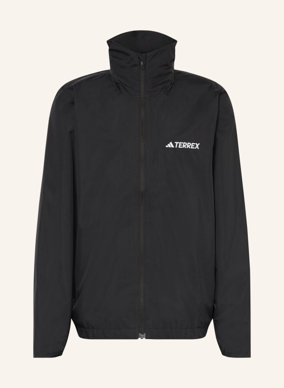 adidas TERREX Regenjacke MULTI ESSENTIALS 2L SCHWARZ