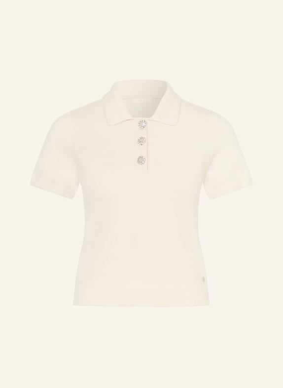 GUESS Strick-Poloshirt CREME