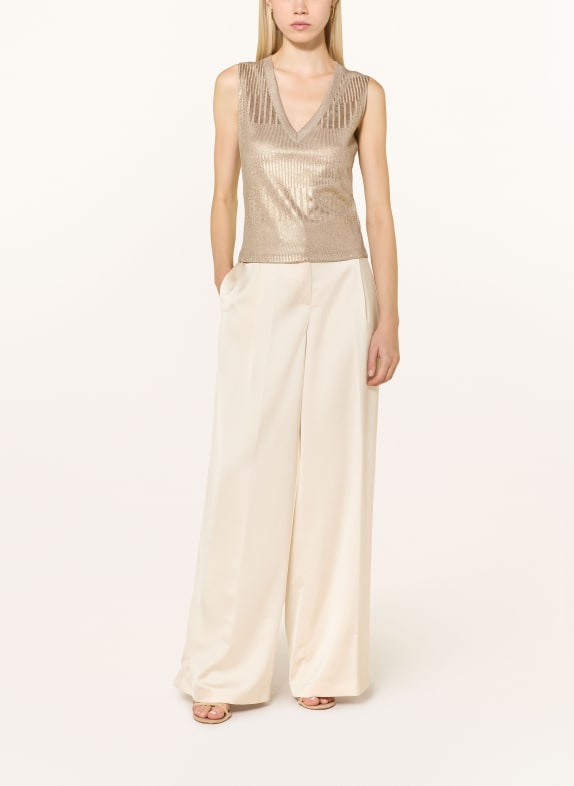 GUESS Gebreide top MARILENA GOUD
