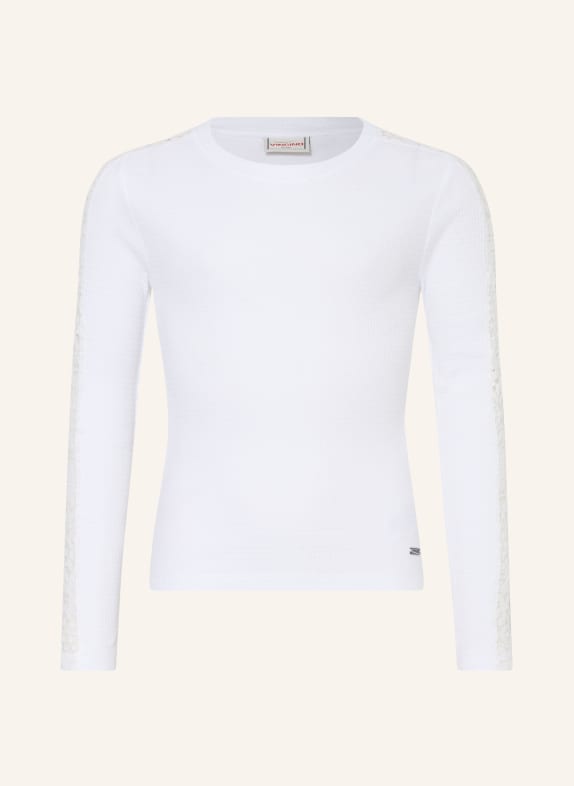 VINGINO Longsleeve JAISI mit Spitze WEISS