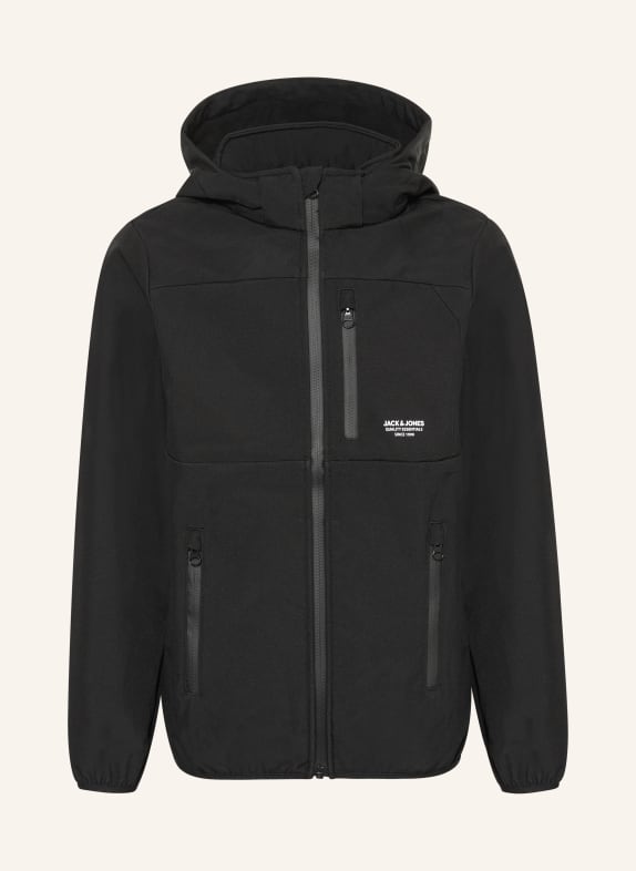 JACK&JONES Funktionsjacke SCHWARZ