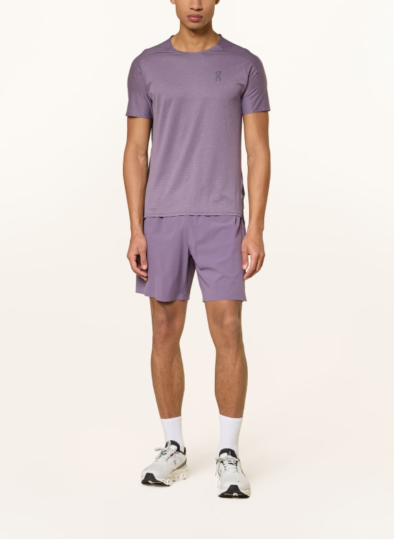 On 2-in-1-Laufshorts PERFORMANCE LILA