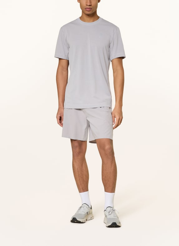 On Functioneel shirt TRAIN-T LICHTGRIJS