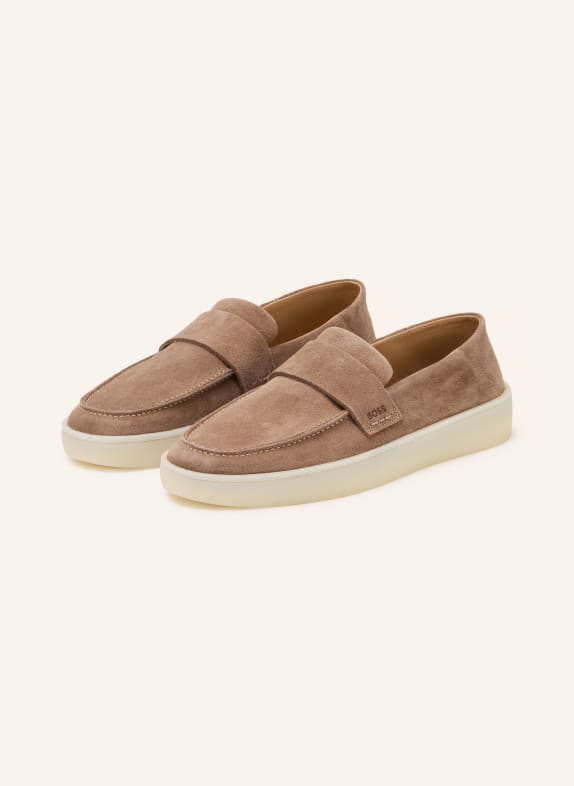BOSS RANDAL penny loafer BEIGE