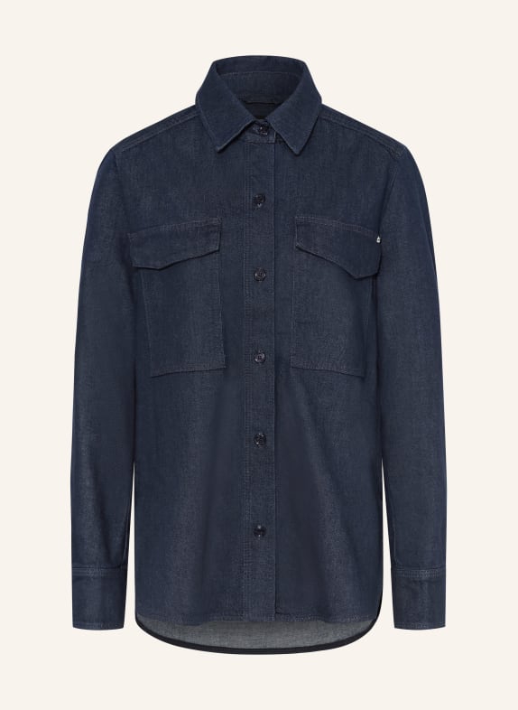 BOSS Jeanshemd ALOSYNE DUNKELBLAU