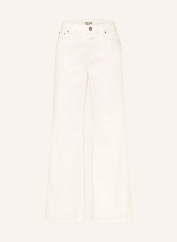 CLOSED Dżinsy z szerokimi nogawkami GILLAN 201 ECRU