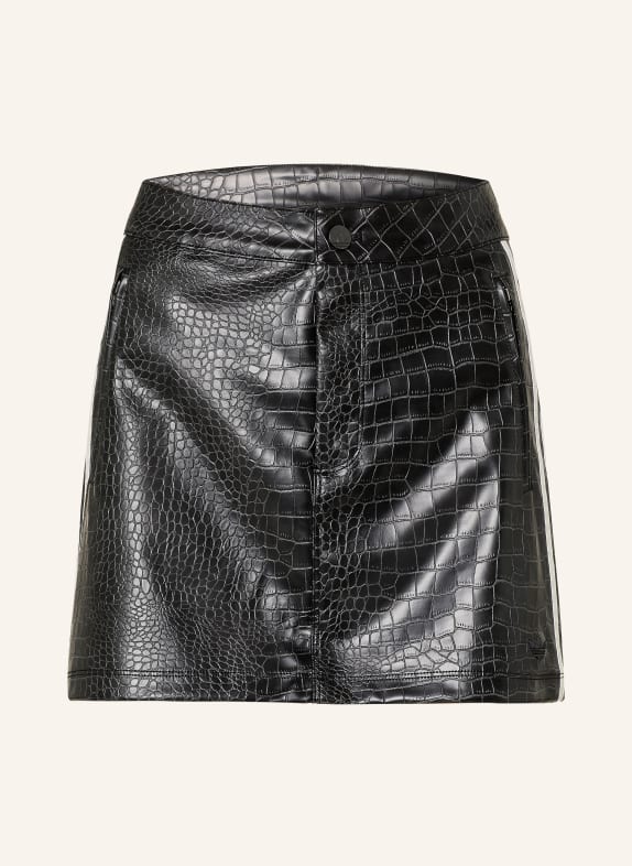 adidas Originals Rock PLEATHER in Lederoptik SCHWARZ / WEISS