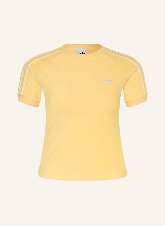 adidas Originals TERRY TOWEL CALI terry cloth T-shirt YELLOW / WHITE