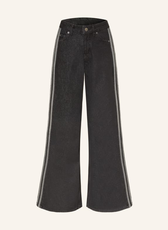 adidas Originals Wide Leg Jeans FIREBIRD mit Galonstreifen TRUBLC