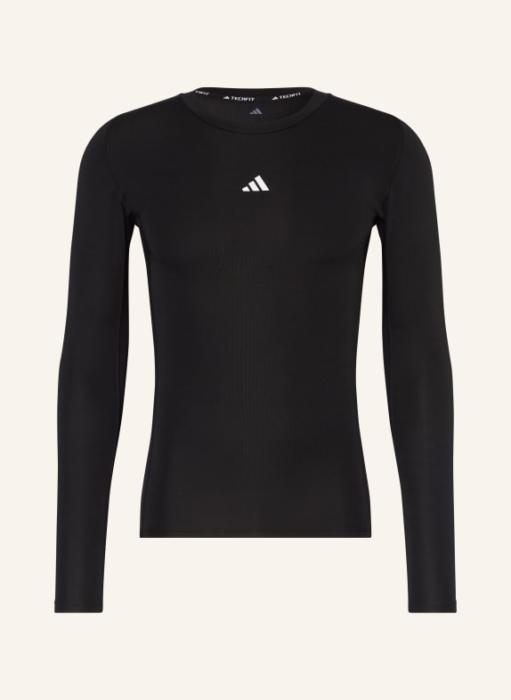 adidas Longsleeve TECHFIT COMPRESSION TRAINING SCHWARZ