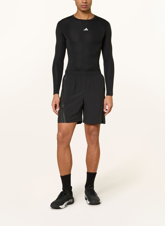 adidas Longsleeve TECHFIT COMPRESSION TRAINING ZWART
