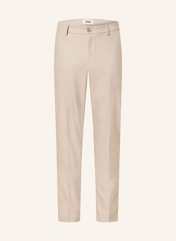 DRYKORN Anzughose AJEND Extra Slim Fit 1715 braun