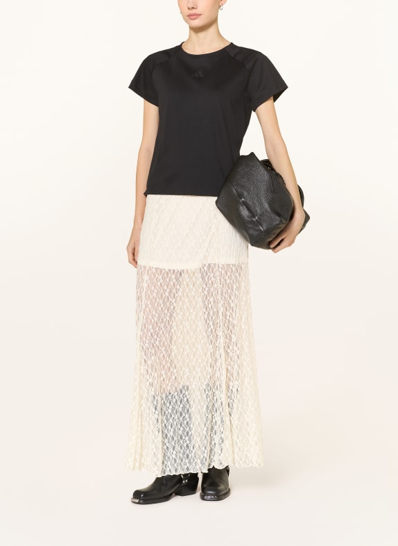 adidas T-shirt SOFT LUX ZWART