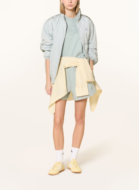 adidas T-shirt SOFT LUX BLAUWGRIJS