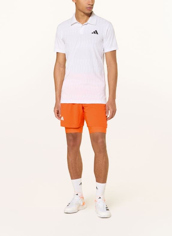 adidas 2-in-1 tennisshort TENNIS CLIMACOOL ORANJE