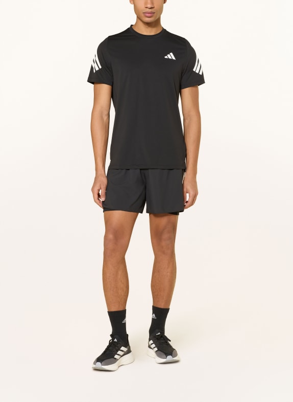 adidas 2-in-1-Laufshorts ADI365 SCHWARZ / WEISS