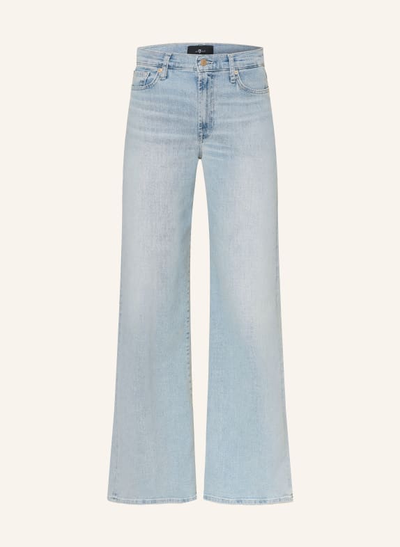 7 for all mankind Wide Leg Jeans LOTTA 1ZF Frozen