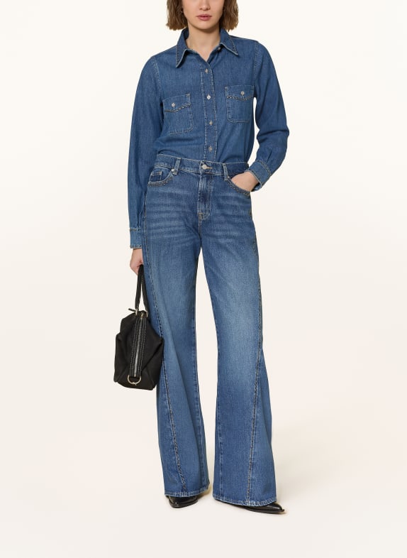 7 for all mankind Wide Leg Jeans TWISTED LOTTA met studs 21C Street Wise