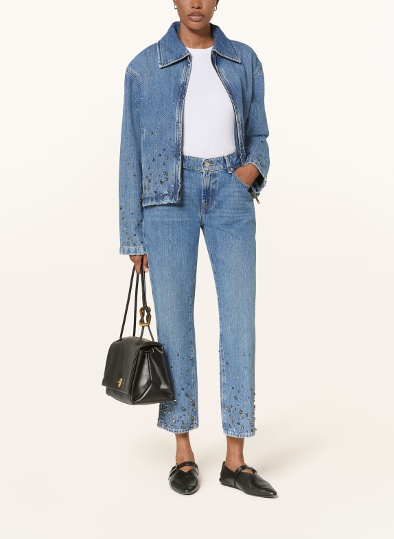 7 for all mankind Straight jeans CALIE met sierstenen 1ZB Dance