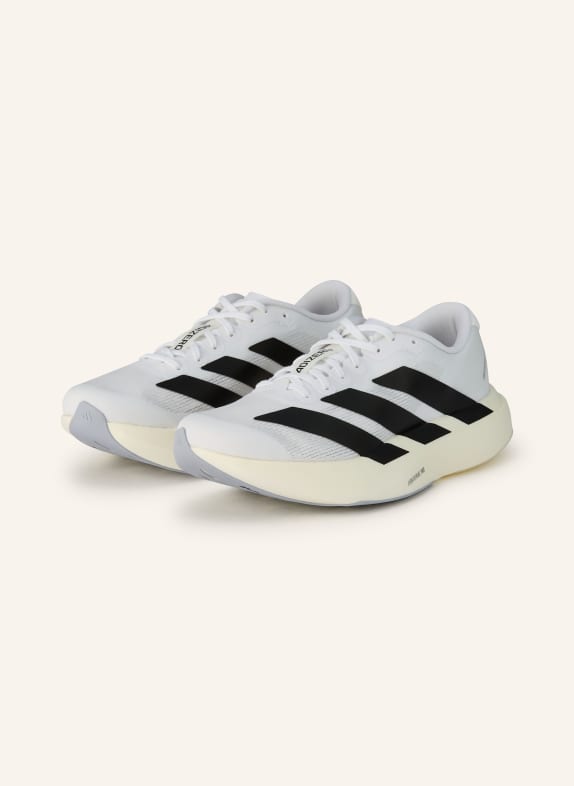 adidas ADIZERO EVO SL running shoes WHITE / BLACK