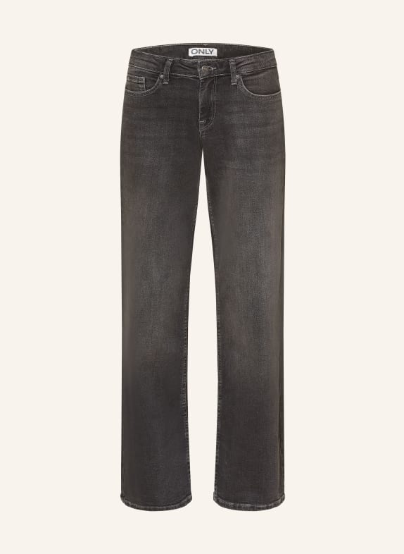 ONLY Wide Leg Jeans Washed Black/RG