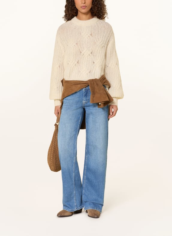 ONLY Dżinsy z szerokimi nogawkami MEDIUM BLUE DENIM
