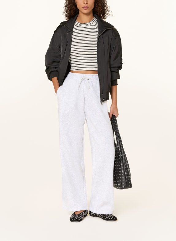 ONLY joggingbroek LICHTGRIJS