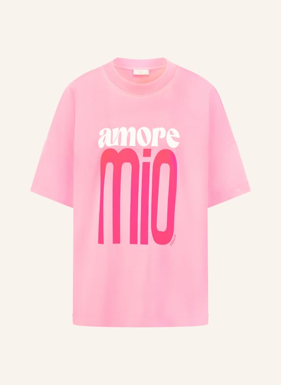 RIANI Oversized-Shirt PINK / WEISS