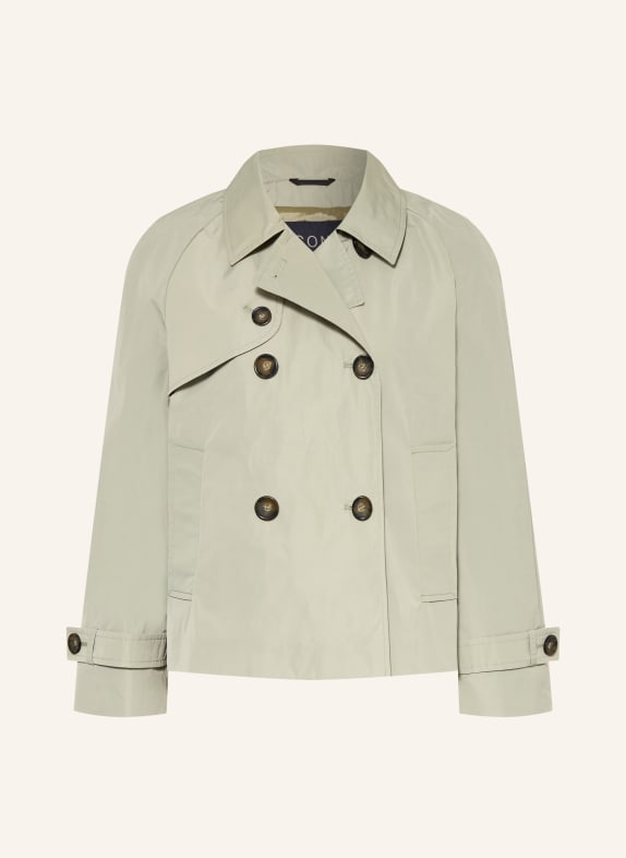 ICONS CINZIA ROCCA trenchcoat OLIVOVÁ