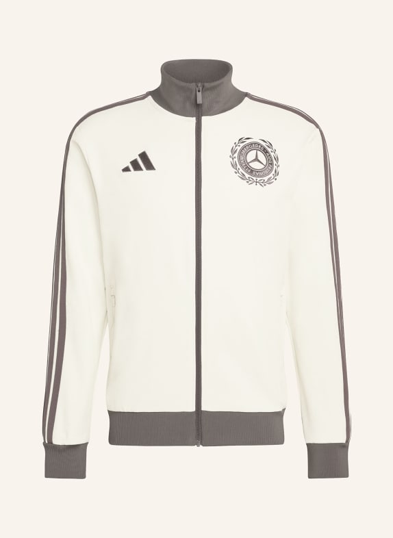 adidas Trainingsjacke MERCEDES - AMG PETRONAS FORMULA ONE TEAM SILVER ARROWS CREME / DUNKELGRAU