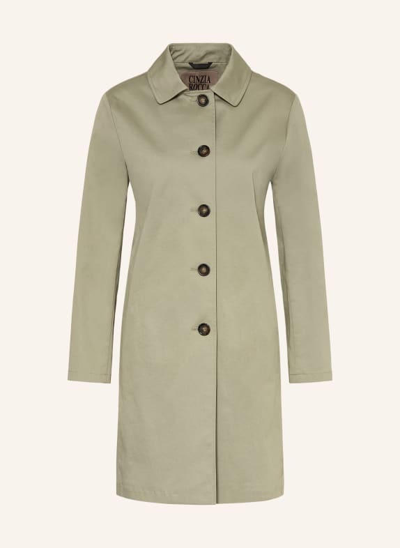 CINZIA ROCCA plášť SVĚTLE ZELENÁ