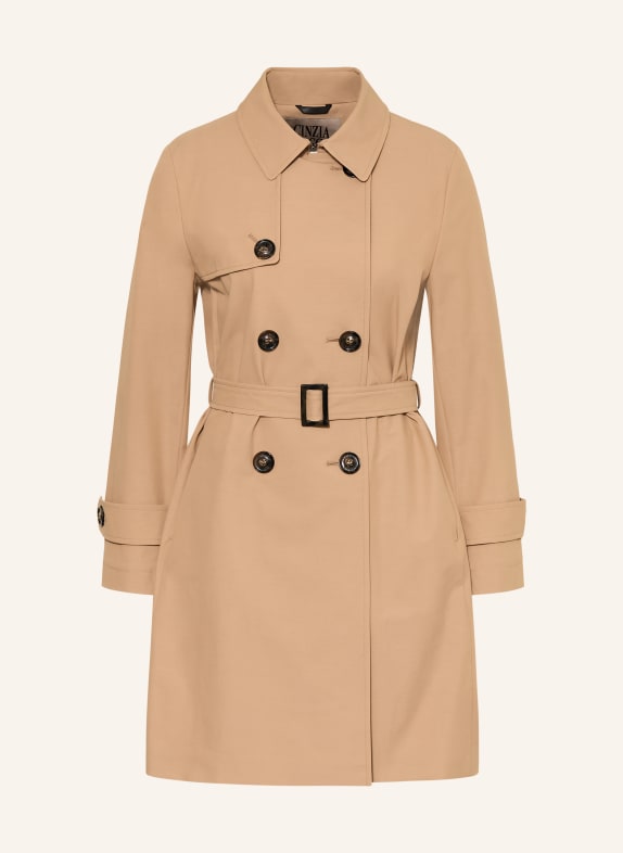 CINZIA ROCCA Trenchcoat CAMEL
