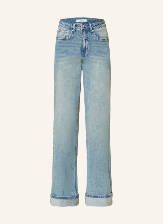 GESTUZ Wide Leg Jeans GZSARA 104590 Washed blue