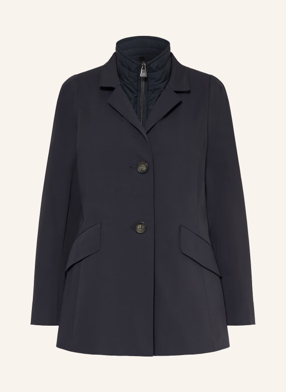 CINZIA ROCCA Jacket with removable panel DARK BLUE