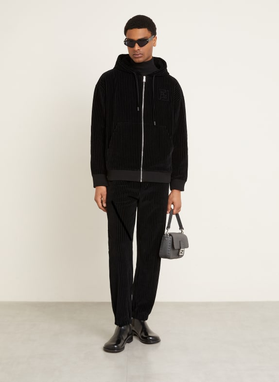FENDI Nickiblouson SCHWARZ