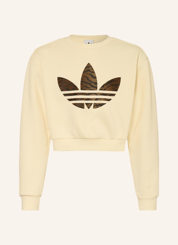 adidas Originals sweatshirt ECRU / BROWN
