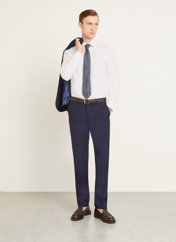 ETRO Jacquard overhemd Slim Fit WIT