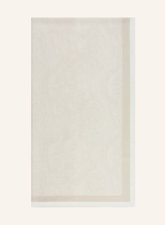 ETRO Schal BEIGE / CREME
