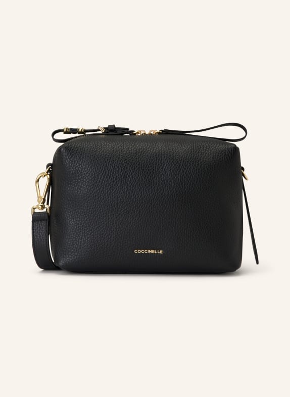 COCCINELLE NORY shoulder bag BLACK