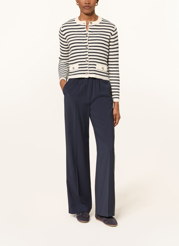 WEEKEND Max Mara Cardigan VODKA CREM / ALBASTRU ÎNCHIS