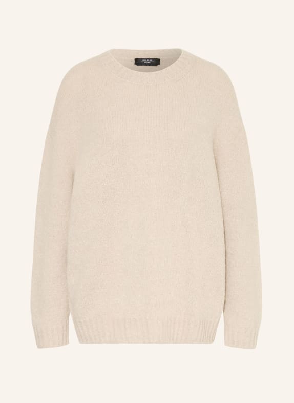 WEEKEND Max Mara Svetr PESCO s alpakou SVĚTLE HNĚDÁ