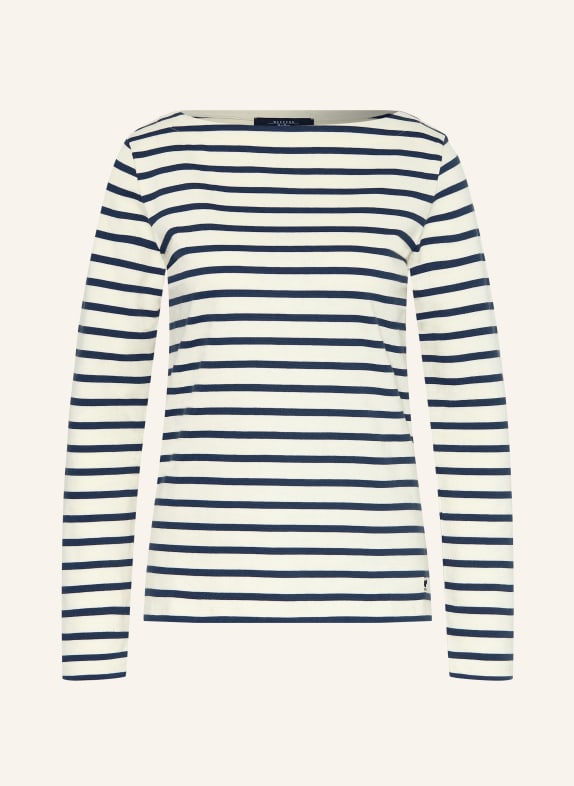 WEEKEND Max Mara Longsleeve ERASMO BEIGE / DUNKELBLAU