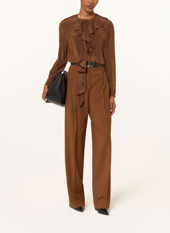 Max Mara STUDIO Marlene-broek BACIO BRUIN