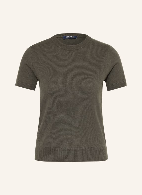 S Max Mara Strickshirt MAGENTA KHAKI