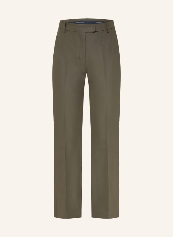 S Max Mara Bootcut-Hose FATINA KHAKI