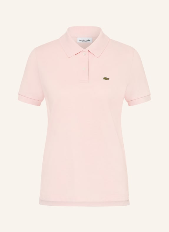 LACOSTE Piqué-Poloshirt LACHS / GRÜN
