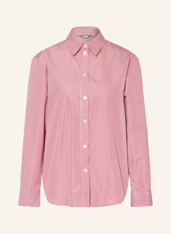 MM by Max Mara Hemdbluse PANFILO DUNKELROT / WEISS