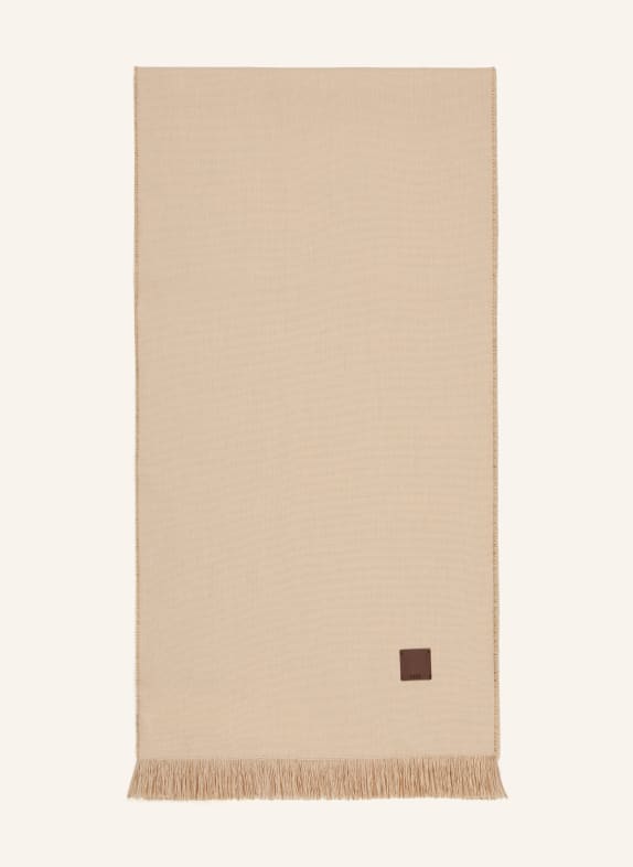 MM by Max Mara szalik BEŻOWY