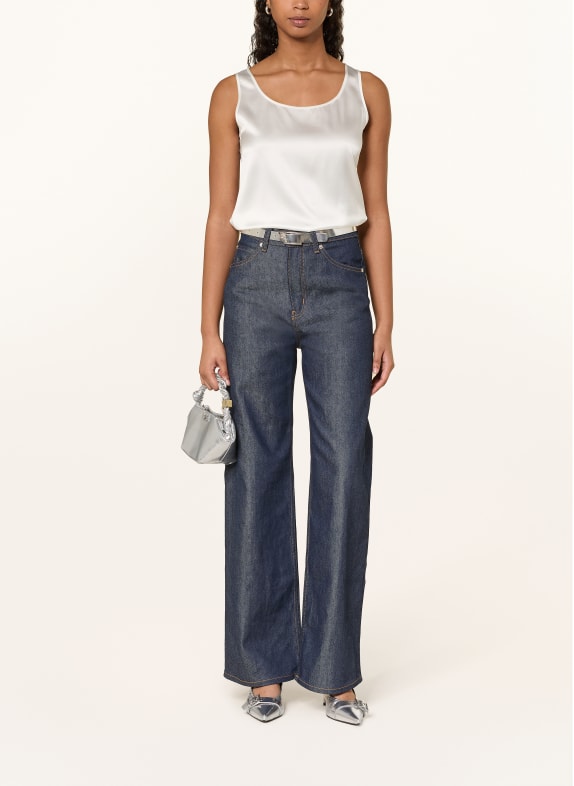 MM by Max Mara Zijden top MMLPAN ECRU